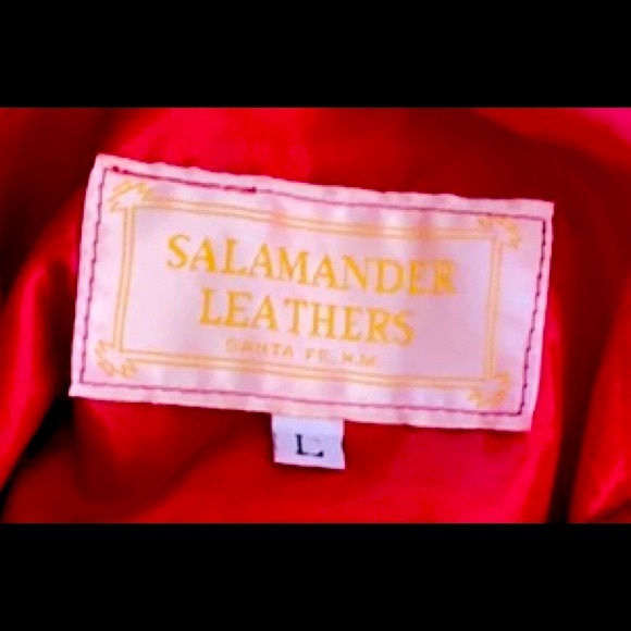 Vintage Cowgirl southwest suede Vintage Red Santa Fe Skirt & wrapjacket - Picture 8 of 15